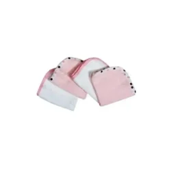 American Baby Company Baby Washcloths*American Baby Terry Washcloth 4-Pack, Pink