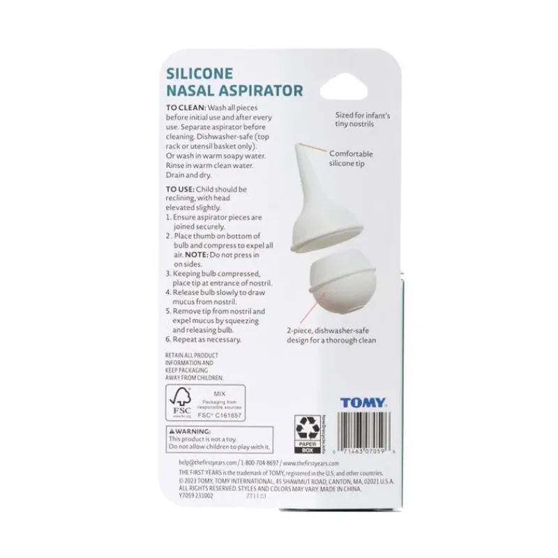 American Red Cross Oral & Nasal Care*Hospital Style Nasal Aspirator
