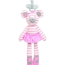 Apple Park Organic*- Ballerina Mouse Pacifier Buddy