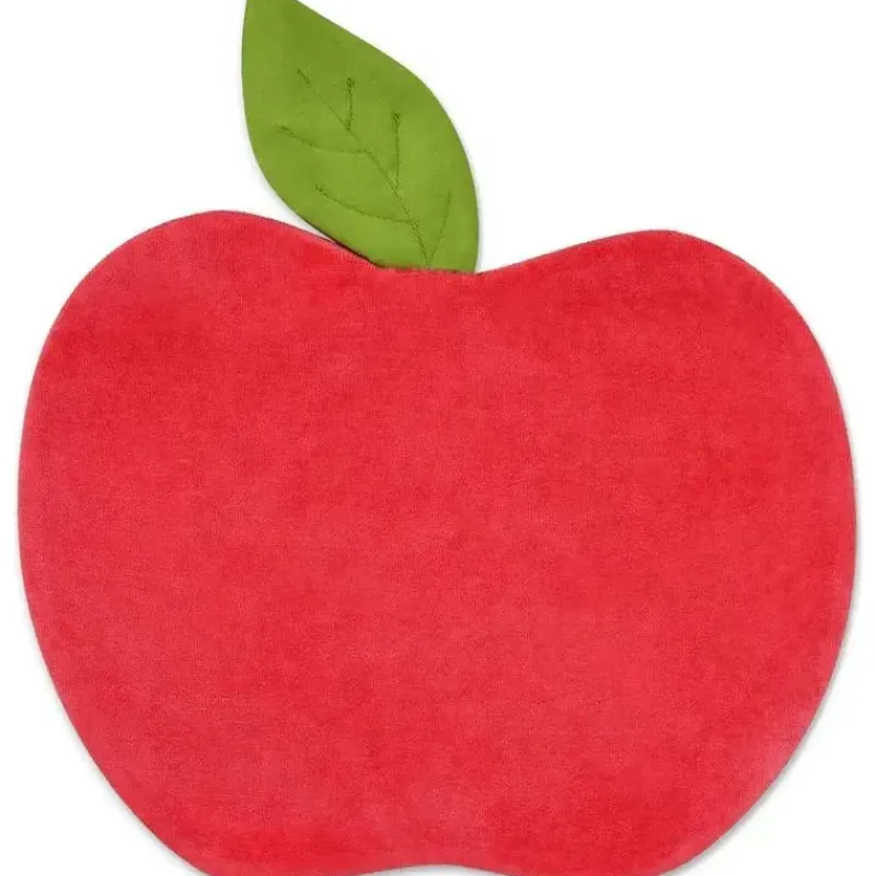 Apple Park Organic*- Fruits & Veggies Crinkle Blankies, Apple
