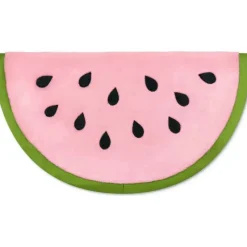 Apple Park Organic*- Fruits & Veggies Crinkle Blankies, Waterrmelon