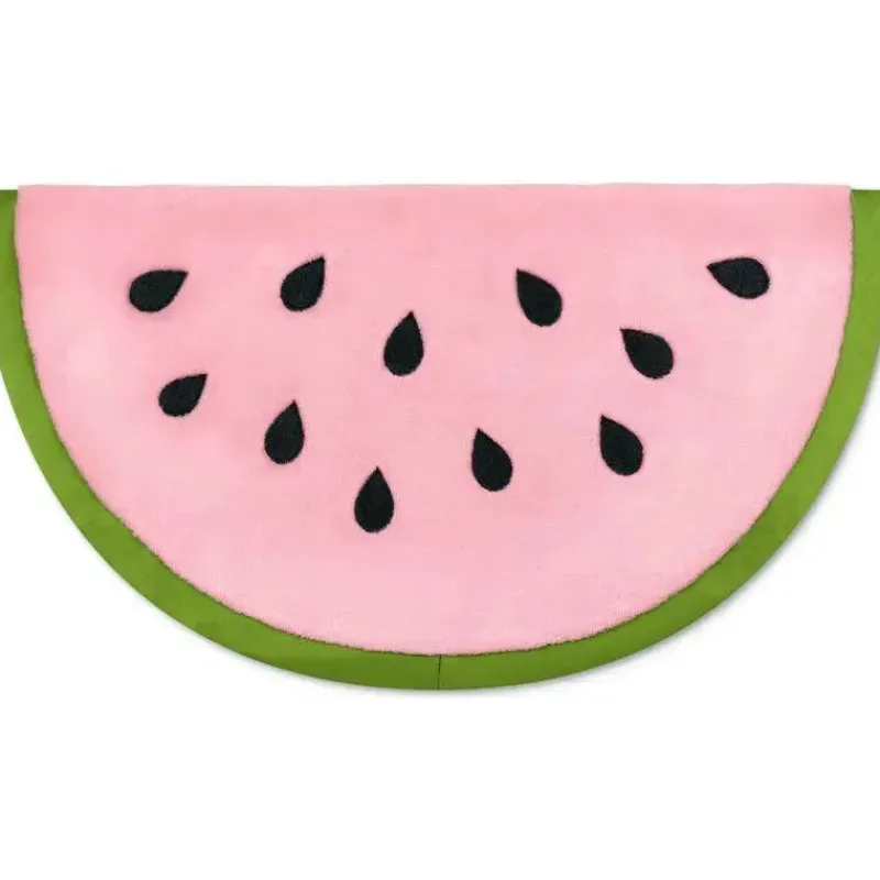 Apple Park Organic*- Fruits & Veggies Crinkle Blankies, Waterrmelon