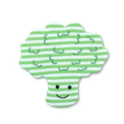 Apple Park Lovies, Security Blankets & Blankies|Organic*- Veggie And Fruit Crinkle Blankie, Brian Broccoli