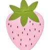Apple Park Lovies, Security Blankets & Blankies|Organic*- Veggie And Fruit Crinkle Blankie, Mary Strawberry