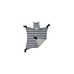 Apple Park Lovies, Security Blankets & Blankies*- Zebra Print Bearl Muslin Lovey