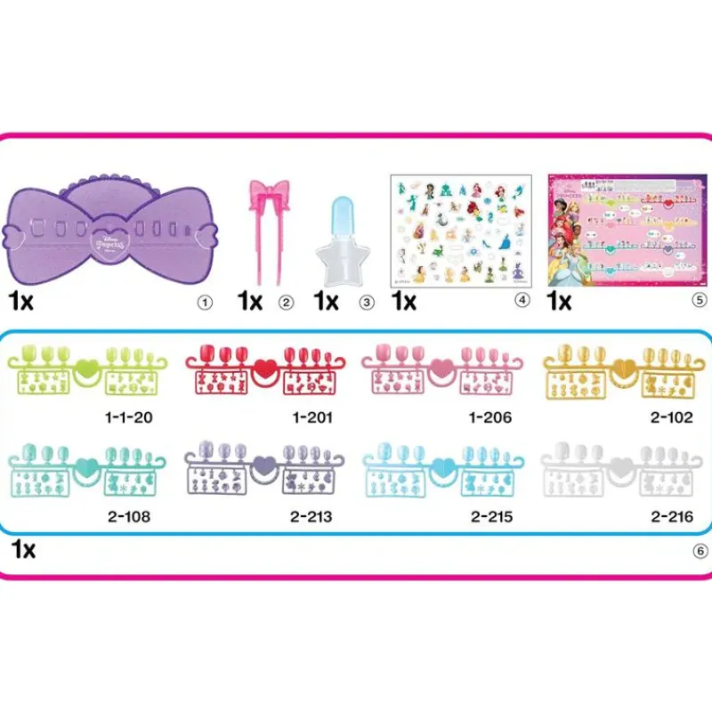 Epoch Toys For 3 Year Old*Aquabeads - Nail Studio, Disney Princess