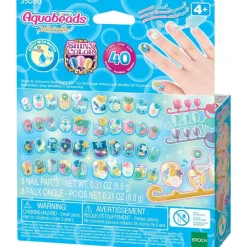 Epoch Toys For 3 Year Old*Aquabeads - Stars & Unicorn Nail Refill Kit