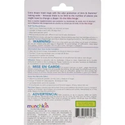 Munchkin Diaper Pails & Refills*Arm & Hammer Bag Refills 6-pack