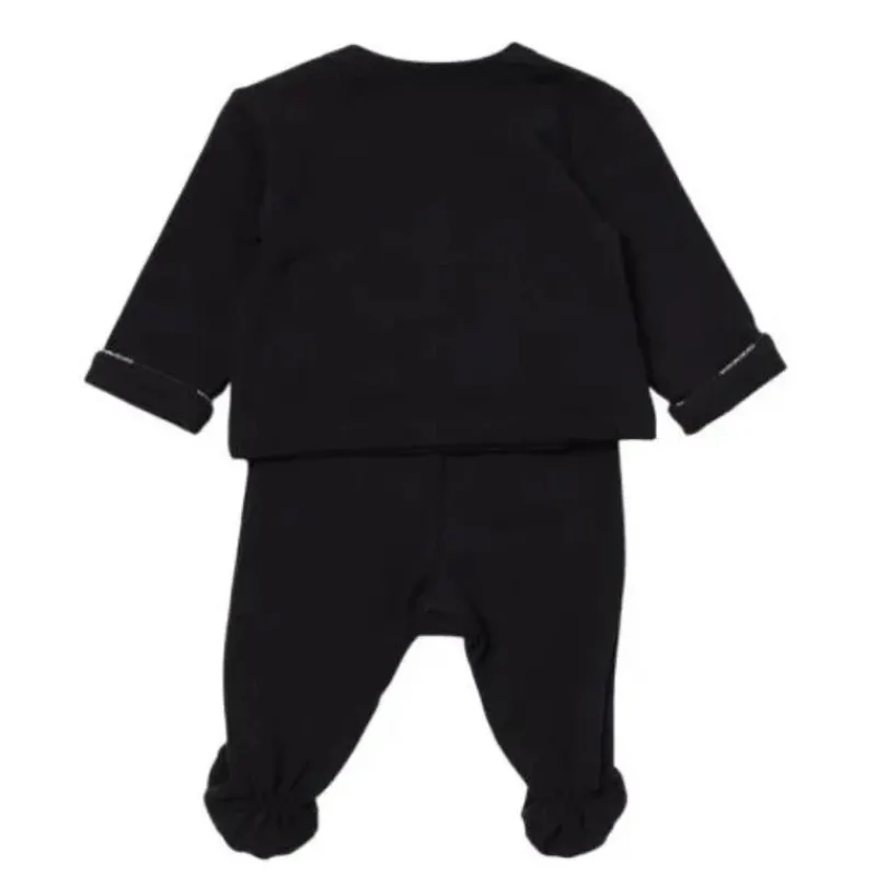 Armani Baby Baby Sets*Armani - 2Pk Newborn Boy Onesie Overall Set