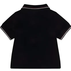 Armani Baby Baby Tops*- Boy Essential Short Sleeve Polo, Black