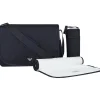 Armani Baby Tote Bags*- Mummy Bag Set with Eagle Plate Navy