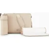 Armani Baby Tote Bags*- Mummy Bag Set with Eagle Plate, Beige
