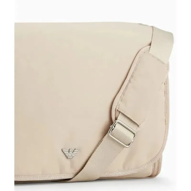 Armani Baby Tote Bags*- Mummy Bag Set with Eagle Plate, Beige