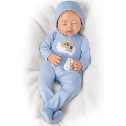 Ashton Drake Dolls|Gifts Over $50*- Baby Doll Puppy Over The Moon Doll