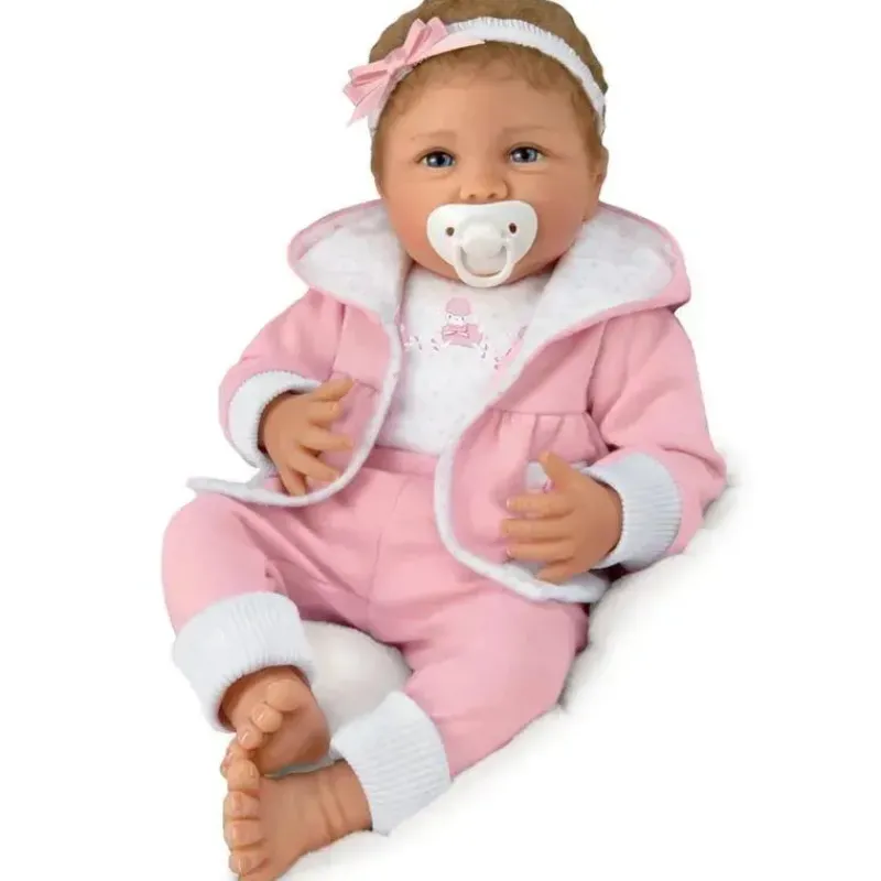 Ashton Drake Dolls*- I Sure Do Love Ewe Lifelike Baby Girl Doll