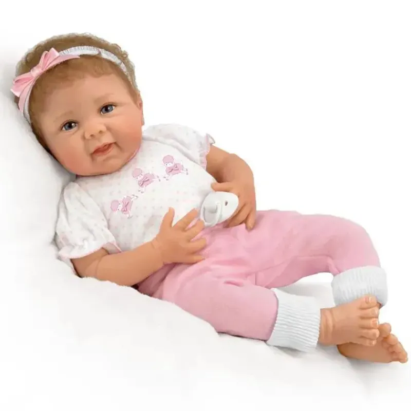 Ashton Drake Dolls*- I Sure Do Love Ewe Lifelike Baby Girl Doll