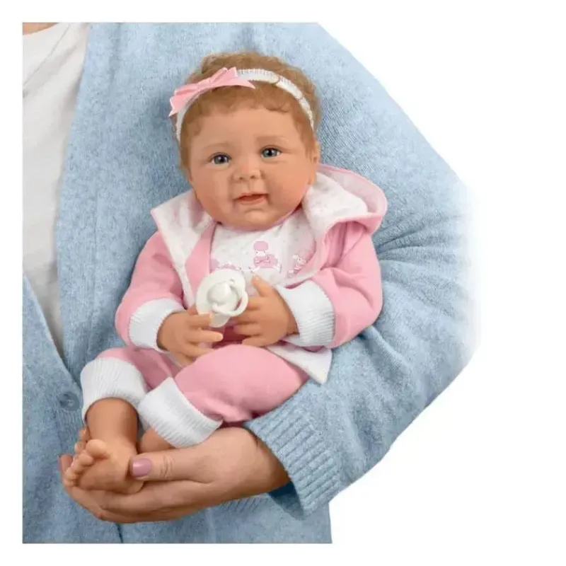 Ashton Drake Dolls*- I Sure Do Love Ewe Lifelike Baby Girl Doll
