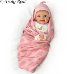 Ashton Drake Dolls*- Little Doe Deer Themed Lifelike Baby Girl