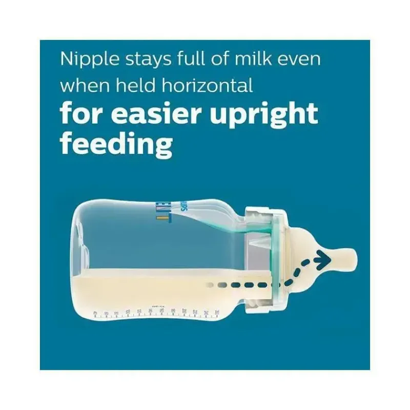 Philips Avent Gifts From $25 To $50|Feeding Gift Set*Avent - Anti-Colic Baby Bottle With Airfree Vent Newborn Gift Set With Snuggle, Blue