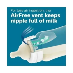 Philips Avent Gifts From $25 To $50|Feeding Gift Set*Avent - Anti-Colic Baby Bottle With Airfree Vent Newborn Gift Set With Snuggle, Blue