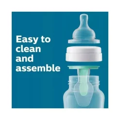Philips Avent Gifts From $25 To $50|Feeding Gift Set*Avent - Anti-Colic Baby Bottle With Airfree Vent Newborn Gift Set With Snuggle, Blue