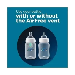 Philips Avent Gifts From $25 To $50|Feeding Gift Set*Avent - Anti-Colic Baby Bottle With Airfree Vent Newborn Gift Set With Snuggle, Blue