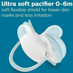 Philips Avent Gifts Over $50|Feeding Gift Set*Avent - Anti-Colic Baby Bottle With Airfree Vent Newborn Gift Set With Snuggle, Clear