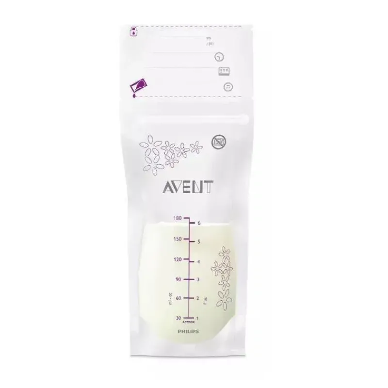 Philips Avent Food Storage*Avent - 50Ct Breast Milk Storage Bags, 6Oz/180Ml