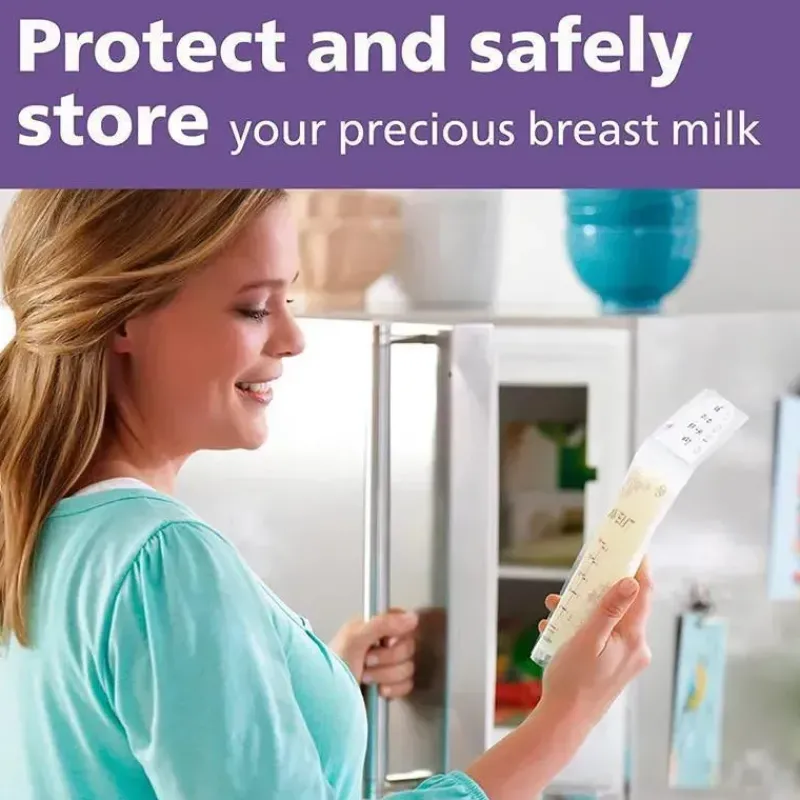 Philips Avent Food Storage*Avent - 50Ct Breast Milk Storage Bags, 6Oz/180Ml