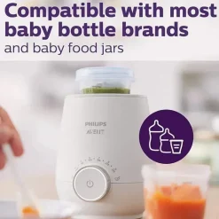Philips Avent Cool Baby Products|Bottle Warmers*Avent - Fast Baby Bottle Warmer, White