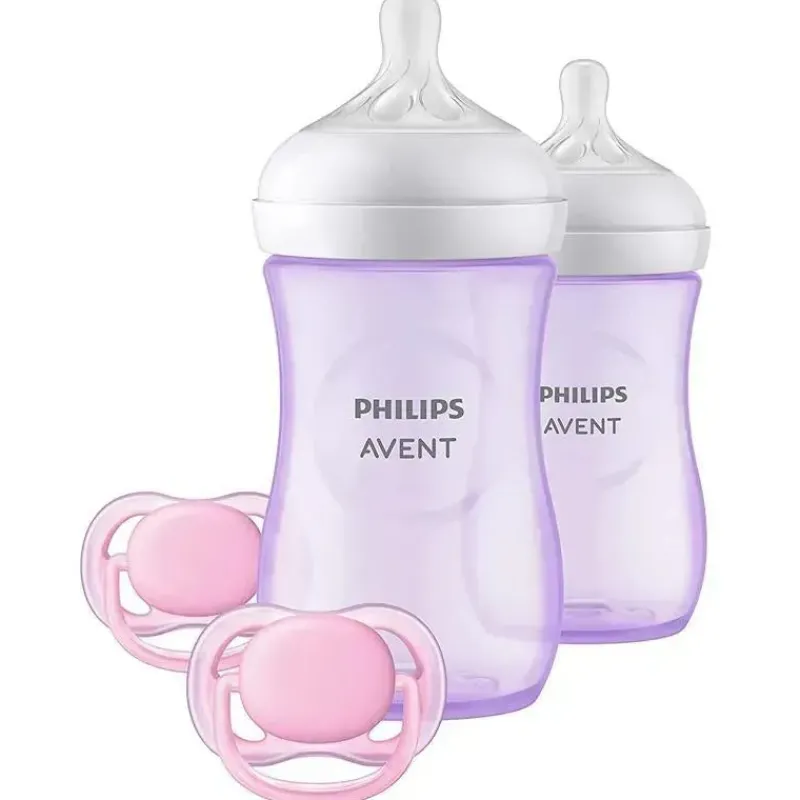 Philips Avent Gifts Up To $25|Feeding Gift Set*Avent - Natural Baby Bottle Purple Baby Gift Set