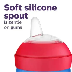 Philips Avent Straw, Sippy & Training Cups|Dishes, Utensils & Food Containers*Avent - 2Pk My Grippy Spout Cup, Blue/Green, 10Oz