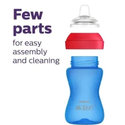 Philips Avent Straw, Sippy & Training Cups|Dishes, Utensils & Food Containers*Avent - 2Pk My Grippy Spout Cup, Blue/Green, 10Oz