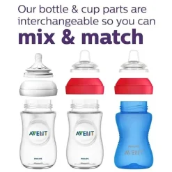 Philips Avent Straw, Sippy & Training Cups|Dishes, Utensils & Food Containers*Avent - 2Pk My Grippy Spout Cup, Blue/Green, 10Oz