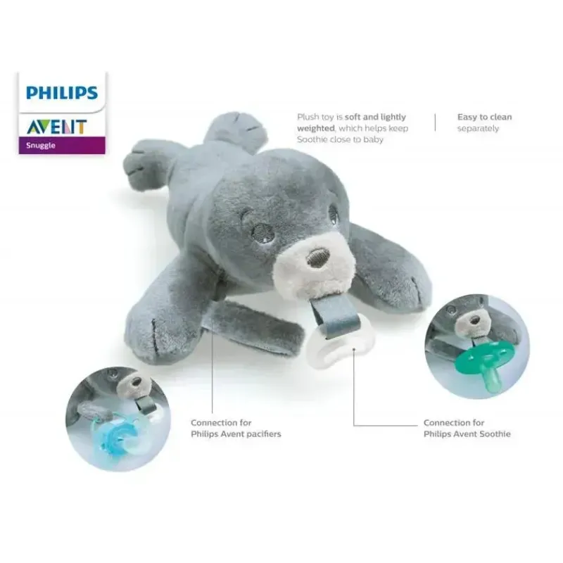 Philips Avent Portable Beds & Snuggle Nests*Avent Soothie Snuggle, 0M+, Seal, 1 Pack