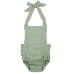 Babe Basics Baby One-Pieces*- Summer Baby Romper, Sage