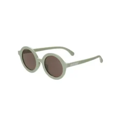Babiators Gift For Toddler|Sunglasses*- Euro Round All The Rage Sage Sunglasses With Amber Lens