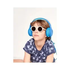 Babiators Gift For Toddler|Sunglasses*- Euro Round Sweet Cream Baby Sunglasses Amber Lenses | 0-2 years old