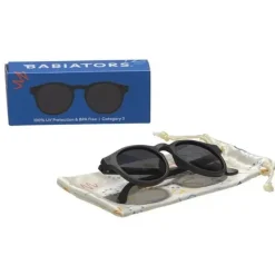 Babiators Gift For Toddler|Sunglasses*- Jet Black Keyhole Kids Sunglasses, 3-5Y