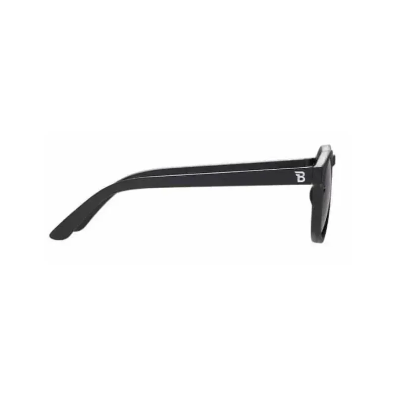 Babiators Gift For Toddler|Sunglasses*- Jet Black Keyhole Kids Sunglasses, 3-5Y