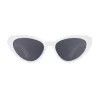 Babiators Baby Hair Accessories|Gift For Toddler*- Original Cat-Eye: Wicked White Ages 0-2