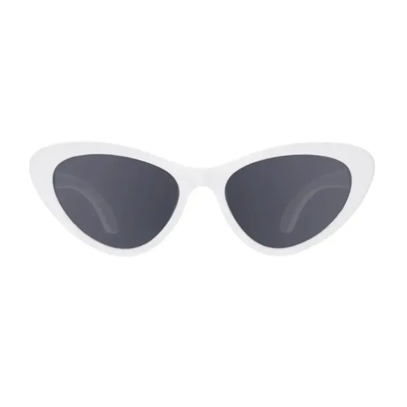 Babiators Baby Hair Accessories|Gift For Toddler*- Original Cat-Eye: Wicked White Ages 0-2