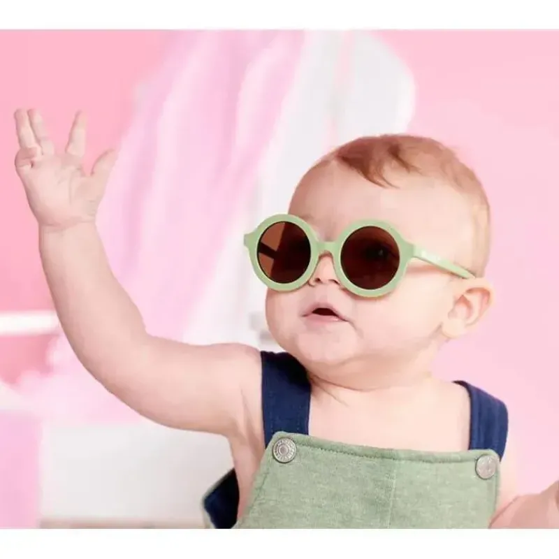 Babiators Sunglasses*- Original Euro Round Baby Sunglasses, All The Rage Sage