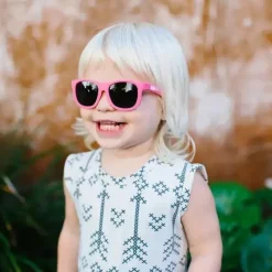Babiators Gift For Toddler|Sunglasses*- Original Navigator Baby Sunglasses, Think Pink