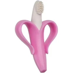 Baby Banana Cool Baby Products|Gifts Up To $25*Teething Toothbrush, Pink