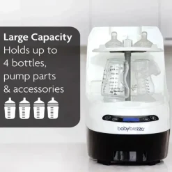 Baby Brezza Cool Baby Products|Sterilizers*- Bottle Washer Pro, Sterilizer and Dryer - White