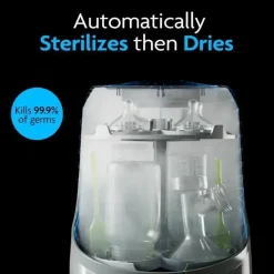 Baby Brezza Cool Baby Products|Sterilizers*- Bottle Washer Pro, Sterilizer and Dryer - White