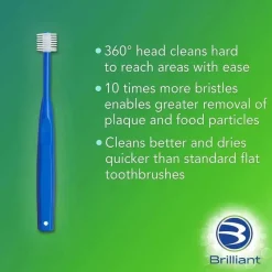 Baby Buddy Oral & Nasal Care*- 360 Toothbrush Step 2 Stage 6, Purple