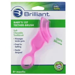 Baby Buddy Oral & Nasal Care*- Babys 1St Toothbrush, Pink