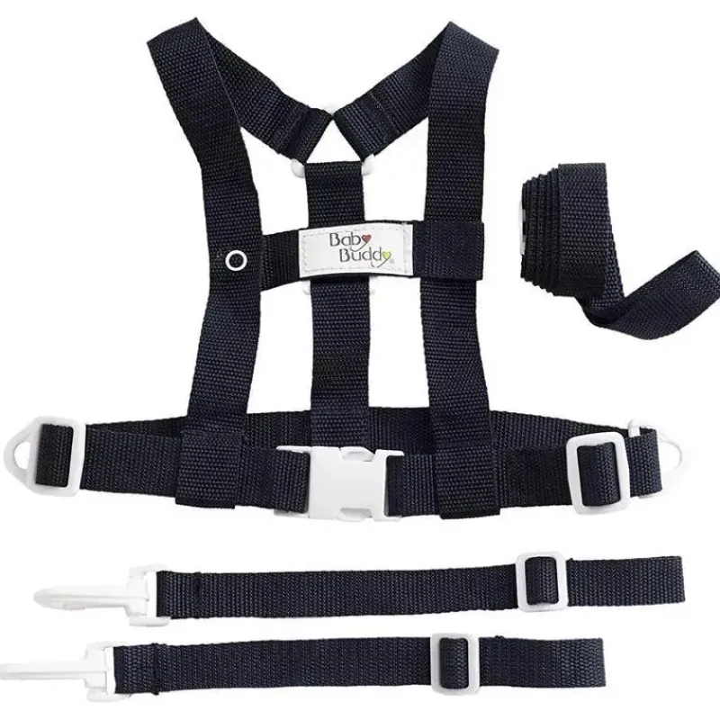 Baby Buddy Harnesses*- Deluxe Security Harness, Black